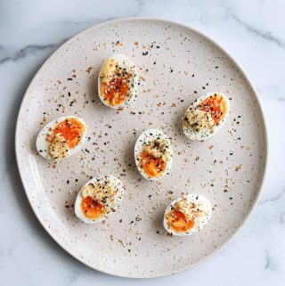 7-Minute Eggs with Everything Bagel Seasoning