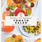 Tomato Salad with Buttermilk-Basil Dressing