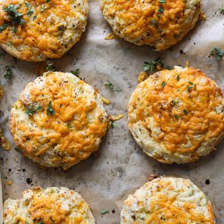 Cheddar-Ricotta + Bacon Scones