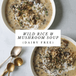 Wild Rice and Mushroom Soup (Dairy-Free)