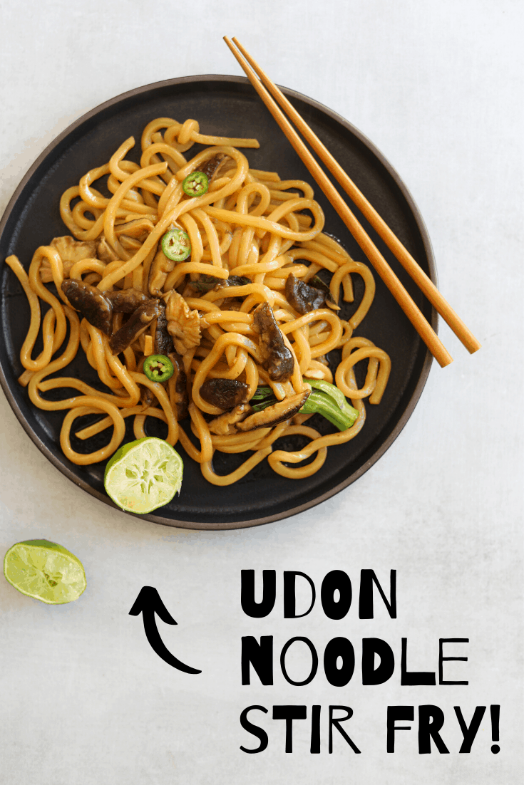 Udon Noodle Stir Fry - Craving California