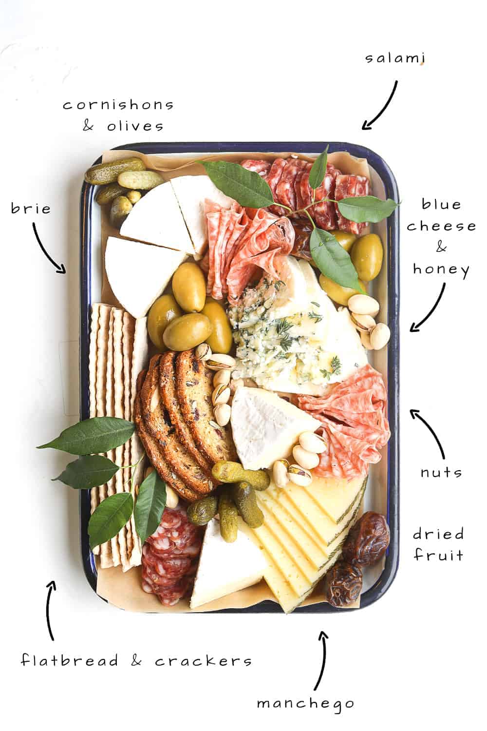 beef cheese sausage crackers platters