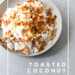Toasted Coconut Lime Rice