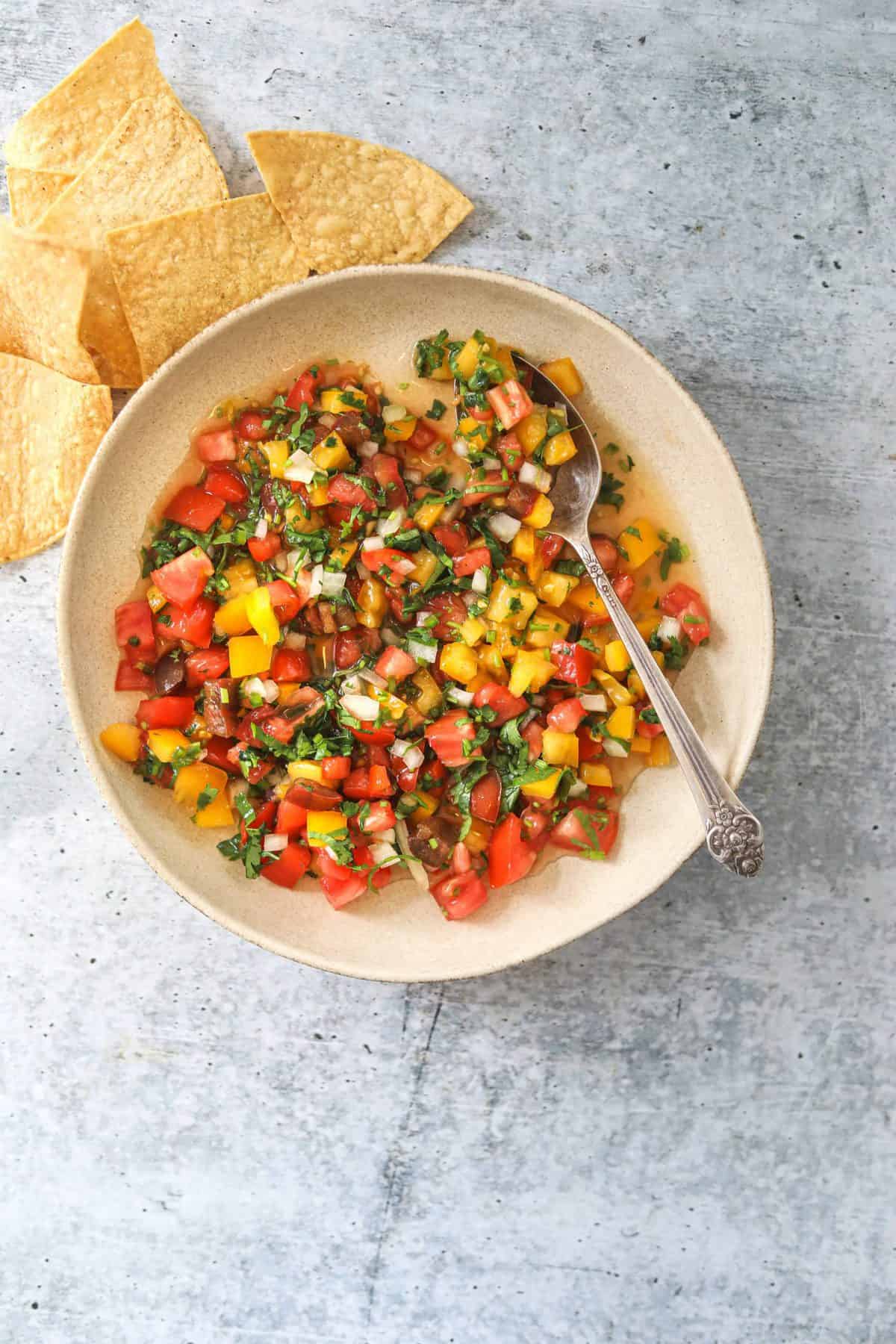 Heirloom Tomato Pico de Gallo Craving California