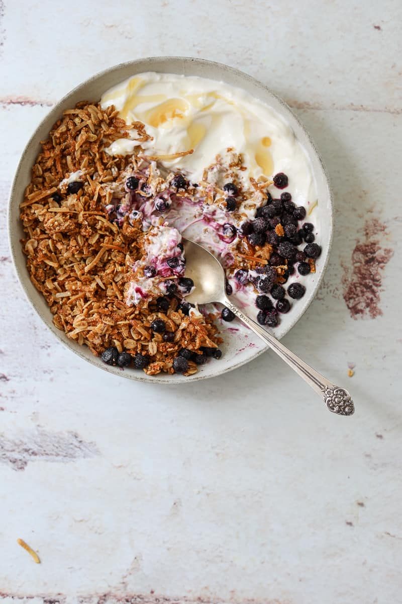 Puffed Millet Granola with Almonds, Honey and Coconut - Craving California