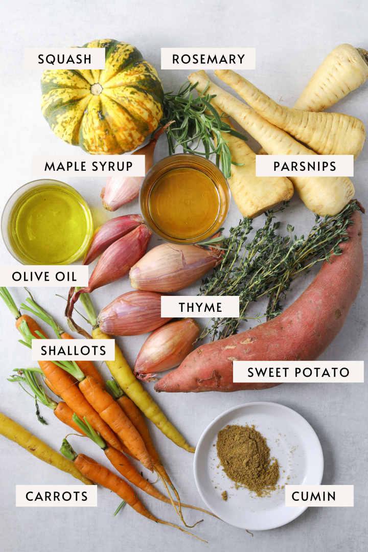 Maple and Cumin Roasted Root Vegetables Craving California