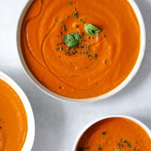 Creamy Vegan Tomato Soup - Craving California