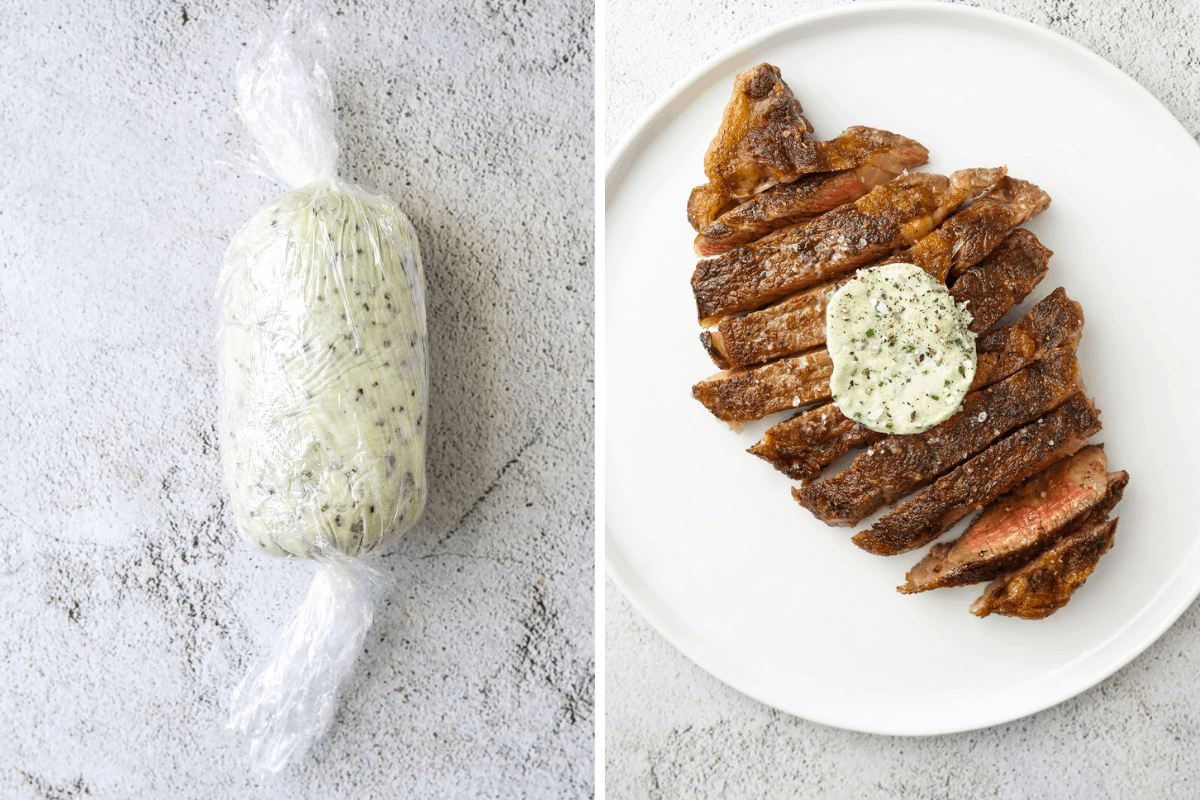 Steak with Blue Cheese Compound Butter Craving California