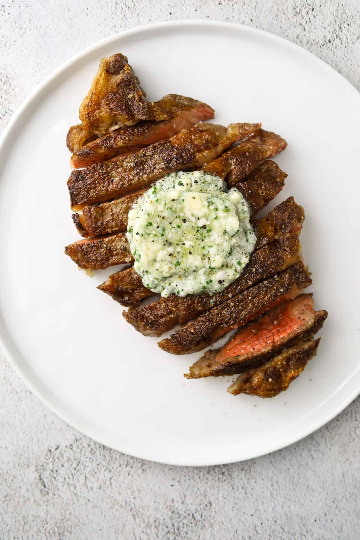 Steak with Blue Cheese Compound Butter Craving California