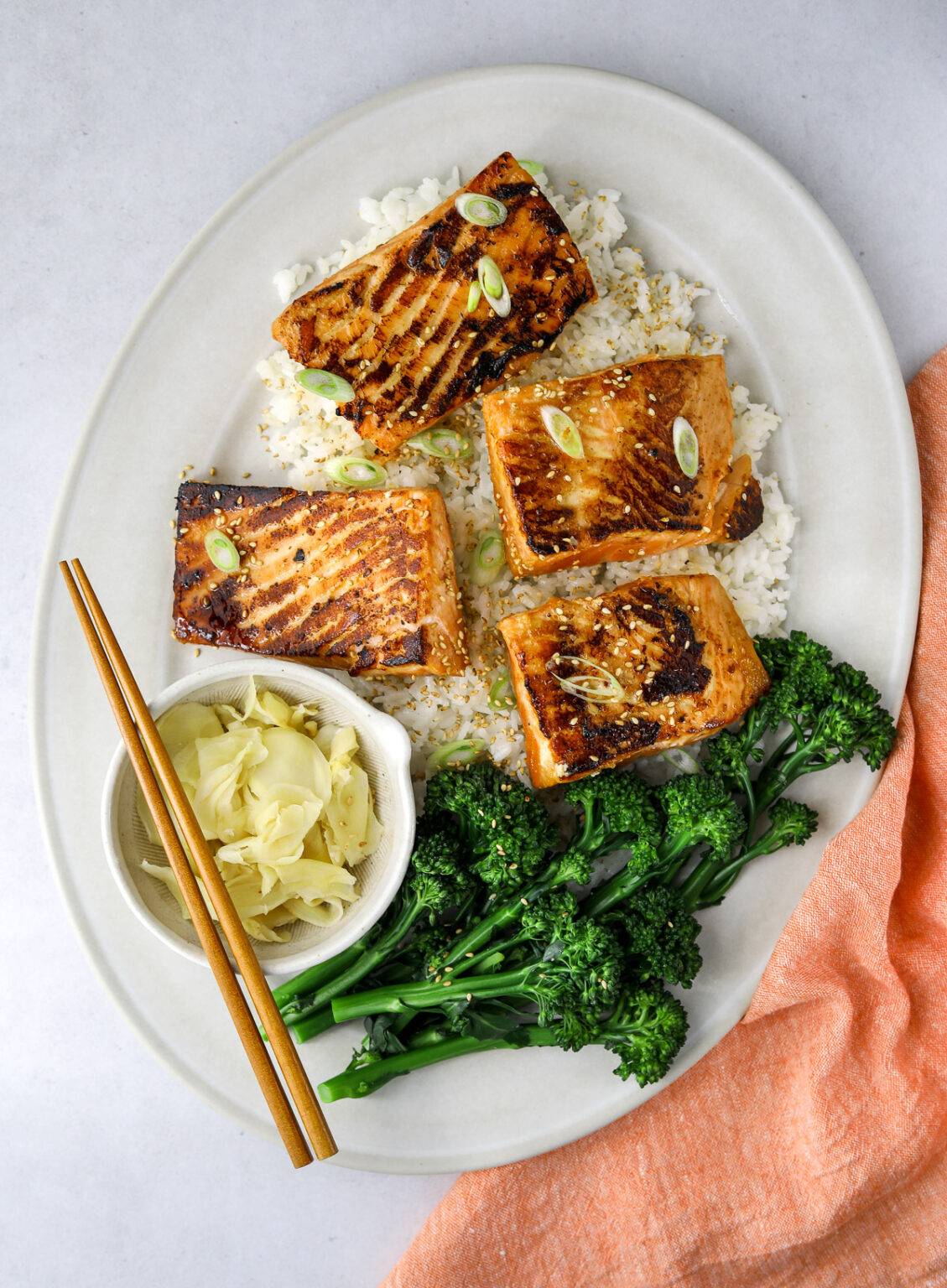 Sheet Pan Miso-Honey Salmon - Craving California