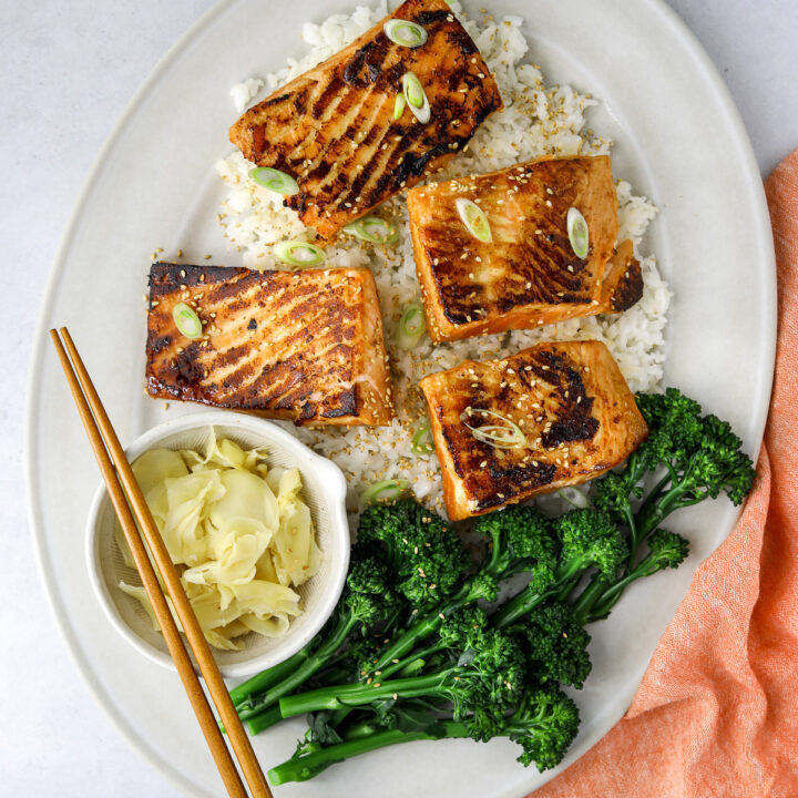 Sheet Pan Miso-Honey Salmon - Craving California