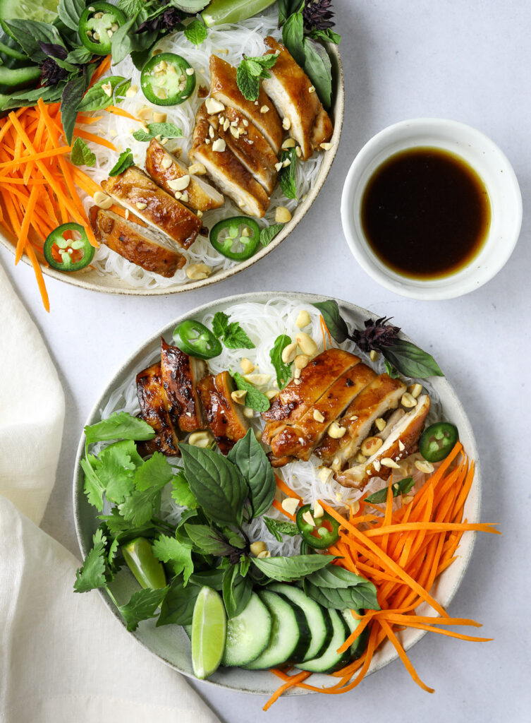 Vietnamese Rice Noodle Salad Craving California