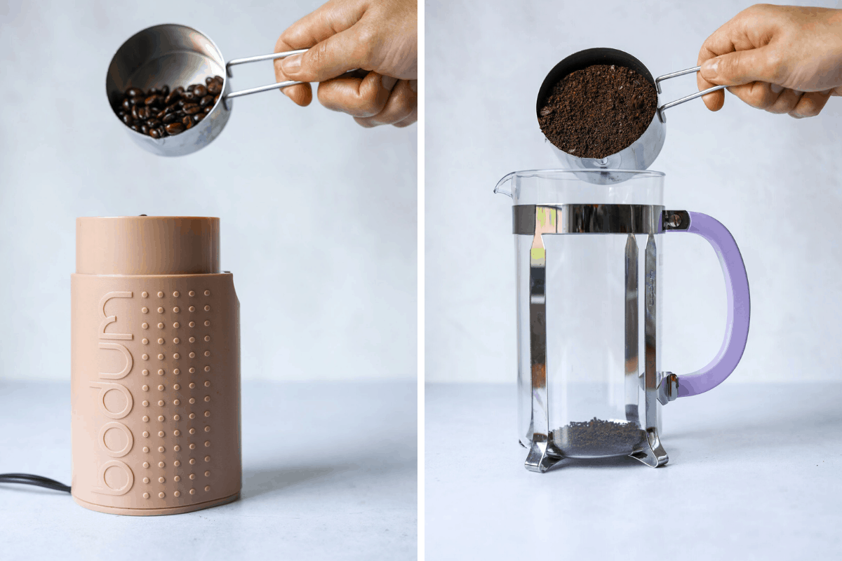 How to Make Cold Brew Coffee in a French Press (step-by-step) - The Wooden  Skillet