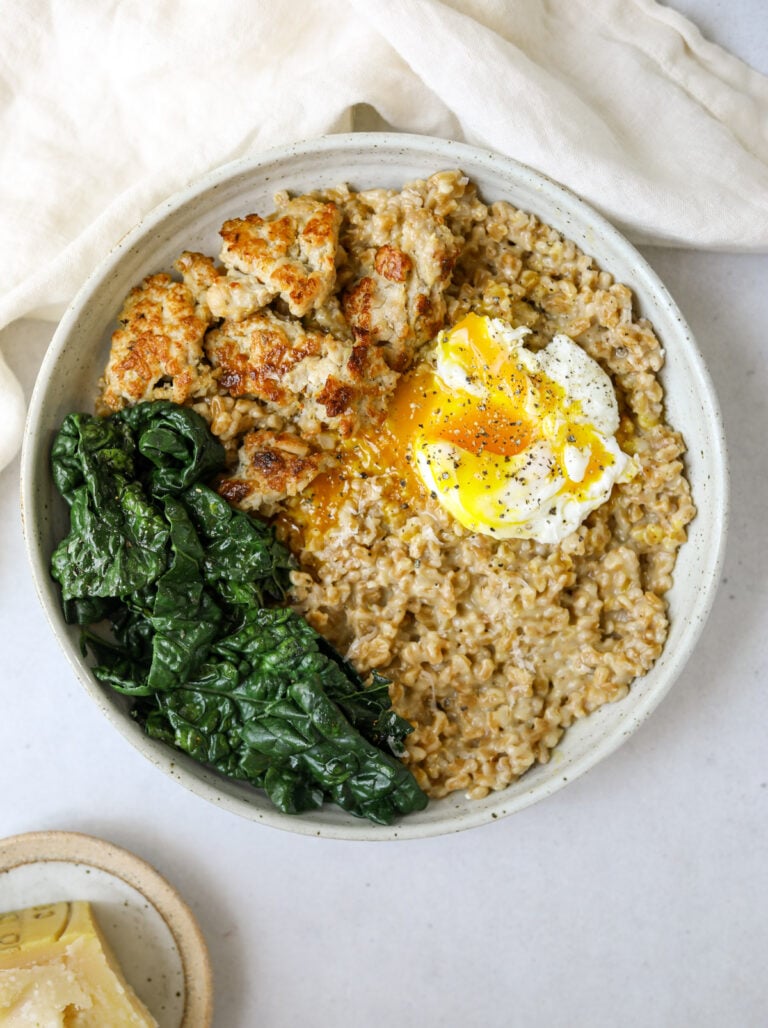 Savory Farro Breakfast Porridge Craving California