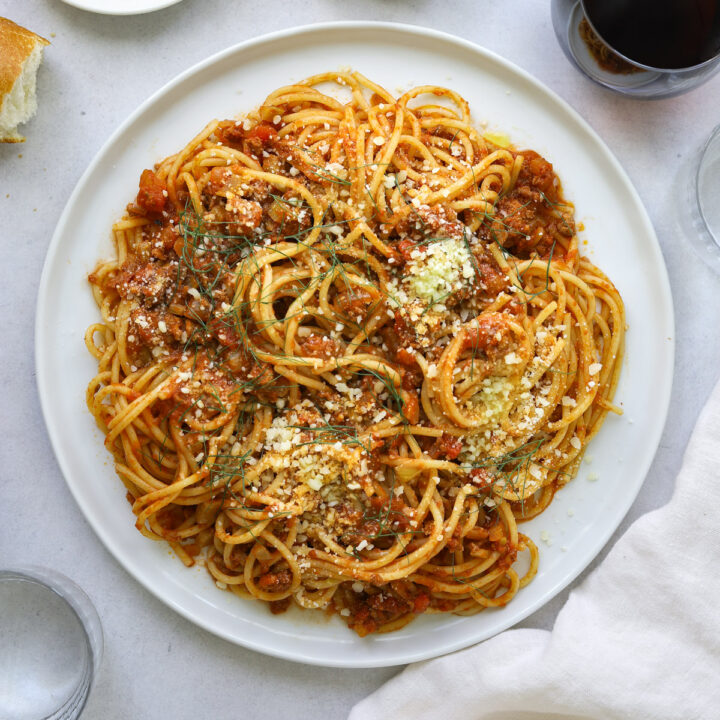 Fennel and Pork Bolognese - Craving California