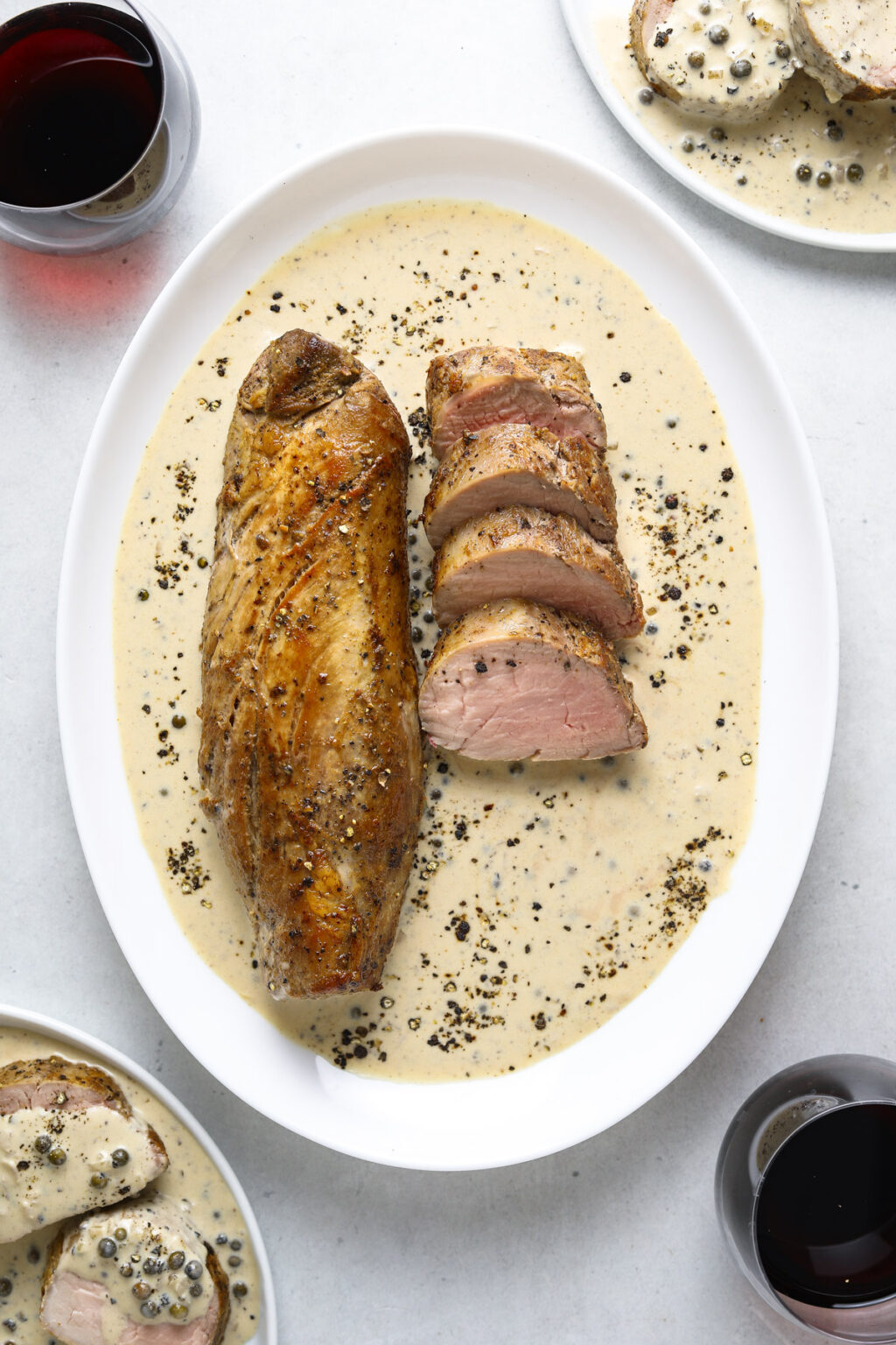 Pork Tenderloin au Poivre Craving California