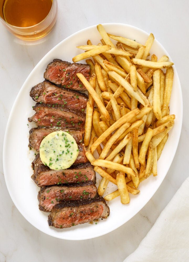 Steak with Blue Cheese Compound Butter Craving California