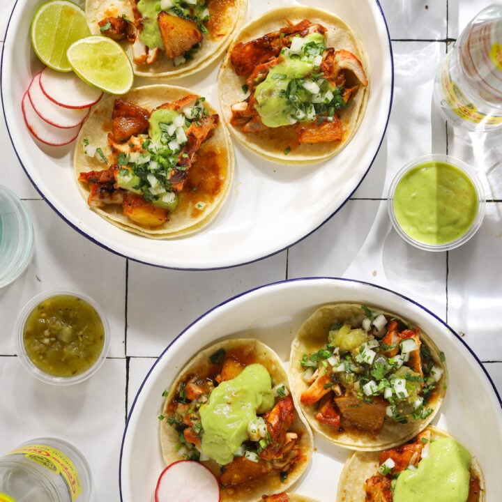 Sheet Pan Chicken Tacos Al Pastor Craving California