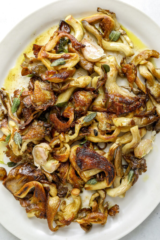 Sautéed Oyster Mushrooms with Brown Butter and Sage Craving California