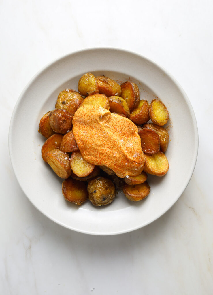 OvenRoasted Patatas Bravas with Smokey Tomato Aioli Craving California