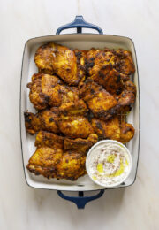 Chicken Shawarma with Garlic White Sauce - Craving California