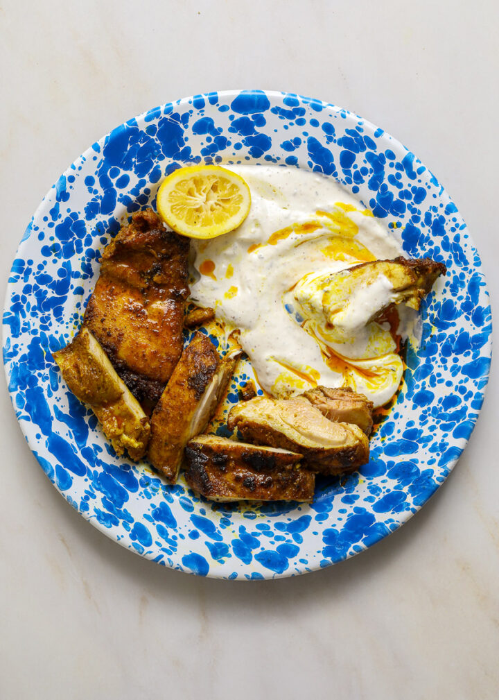 Chicken Shawarma with Garlic White Sauce - Craving California