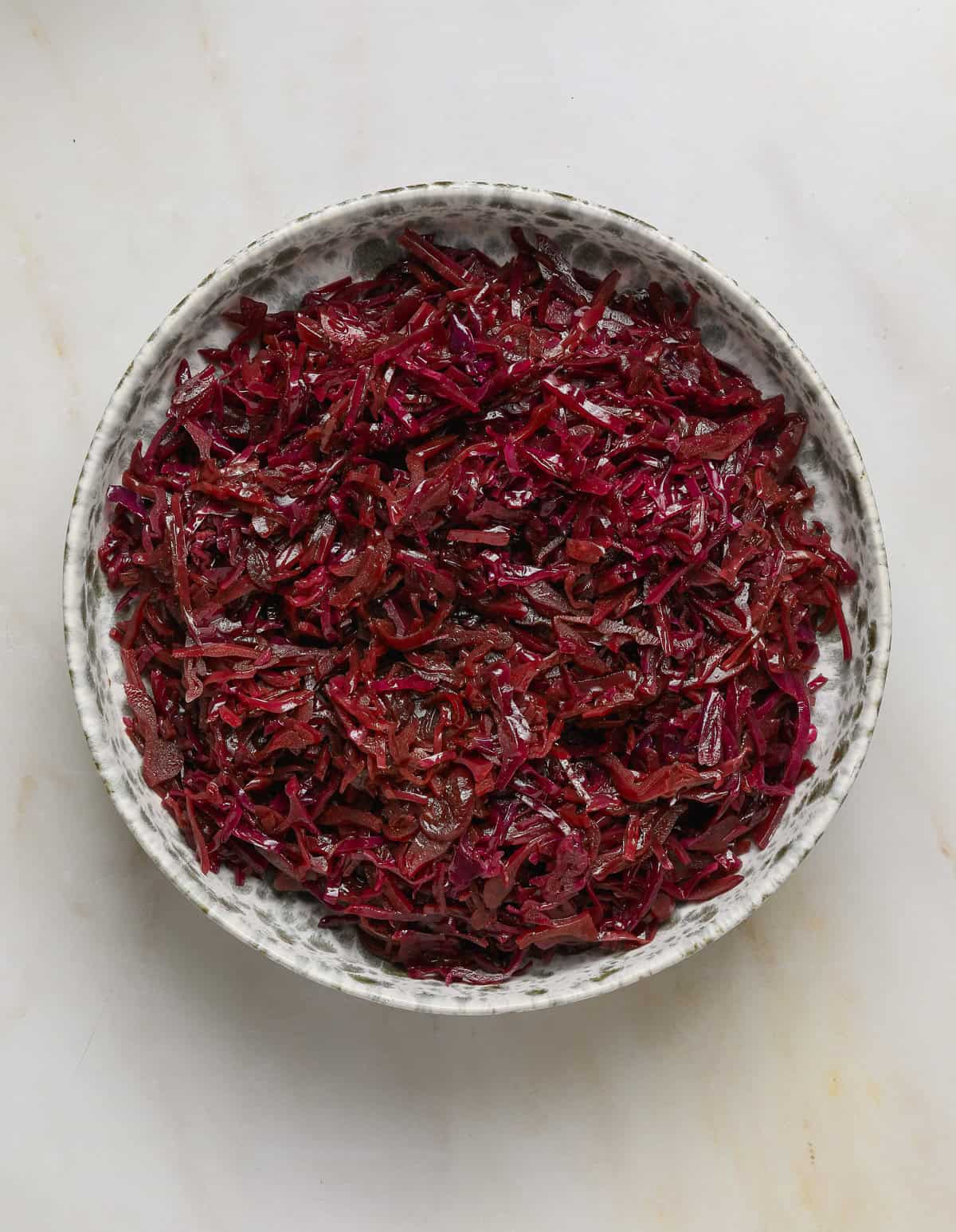 Balsamic Braised Red Cabbage