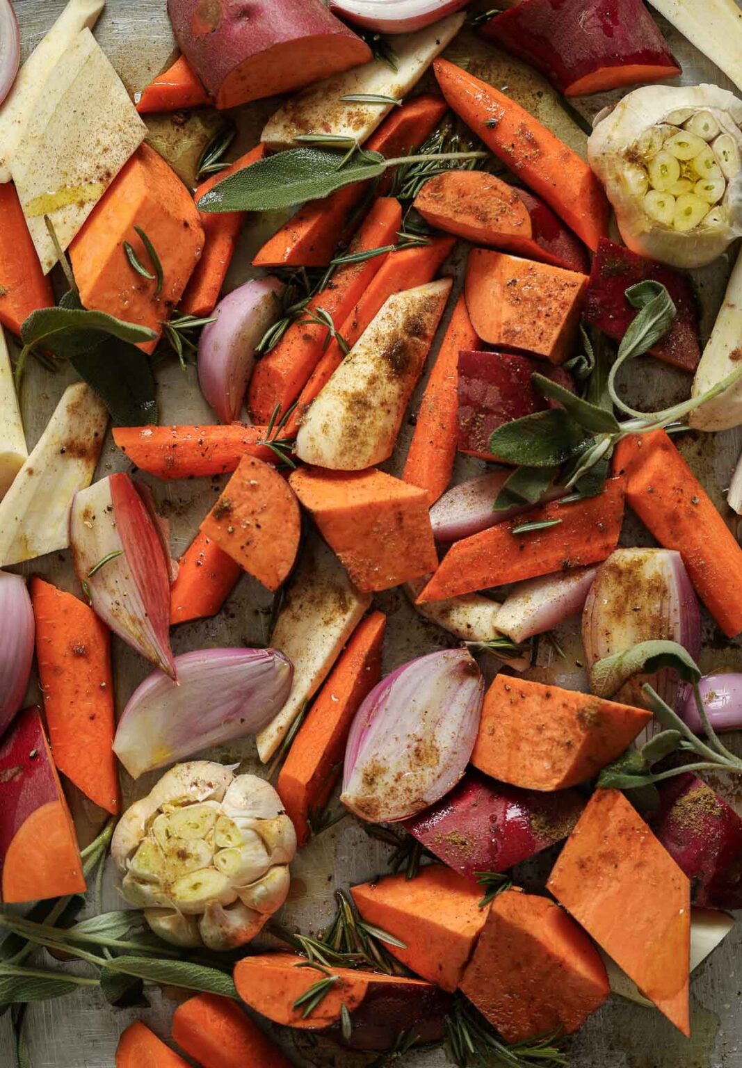 Savory Roasted Root Vegetables with Maple and Cumin - Craving California